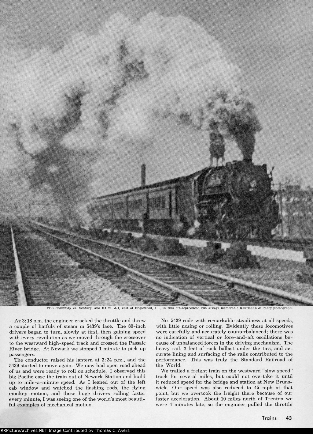 "K4 vs. J-1 In 1931," Page 43, 1968